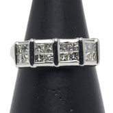 Pt900 プラチナ ダイヤ1.00ct リング 指輪 レディース 12号 【中古】